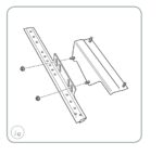 Kulkusilta Vittinge E13 kannakke ruuvi 5x50mm - Image 2