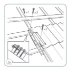 Kulkusilta Vittinge E13 kannakke ruuvi 5x50mm - Image 4