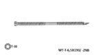 Puuliitosruuvi WT-T-6.5X190-ZNB itseporaus
