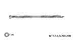 Puuliitosruuvi WT-T 6.5x220 ZNB itseporaus