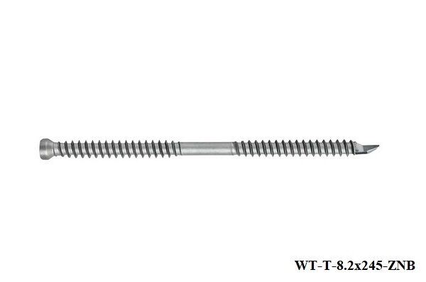 Puuliitosruuvi WT-T-8.2x245-ZNB