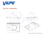 Vilpe 125P/IS/500 Flow tuuletusputkisarja - Image 3