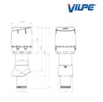 Vilpe 125P/IS/500 Flow tuuletusputkisarja - Image 2