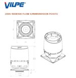 Ilmanvaihdon poisto Vilpe 200S 400x400 Flow - Image 2