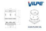 Ulospuhallushajotin Vilpe 630S Flow 3XL - Image 2