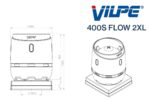 Ulospuhallushajotin Vilpe 400S Flow 2XL - Image 2