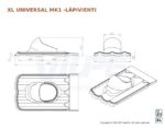 Vilpe XL universal MK1 läpivienti - Image 2