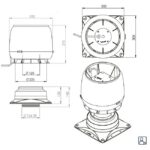 Huippuimuri Vilpe E190S-Ø125 + asennussarja - Image 2