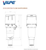 Huippuimuri Vilpe ECo125P-700 Flow - Image 2
